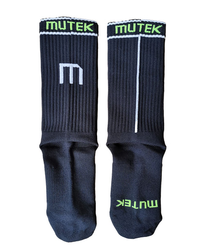 Socks (Black + White/Yellow) | Cadie Desbiens-Desmeules