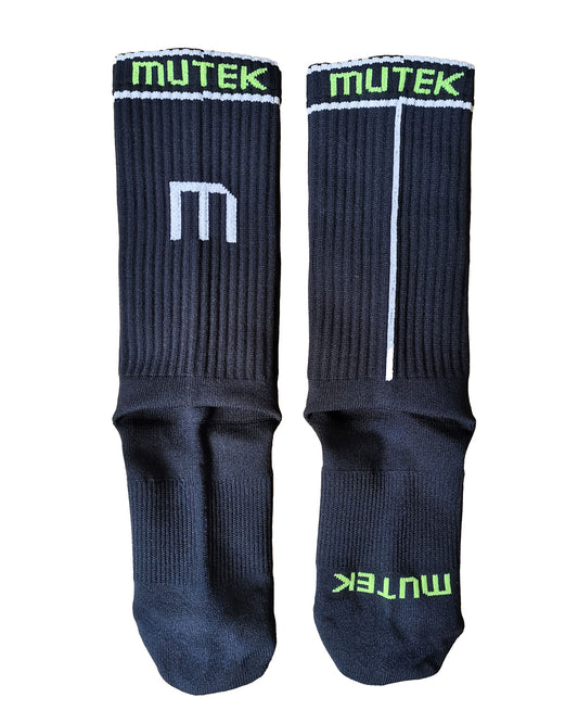 Socks (Black + White/Yellow) | Cadie Desbiens-Desmeules