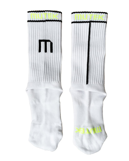 Socks (White + Black/Yellow) | Cadie Desbiens-Desmeules