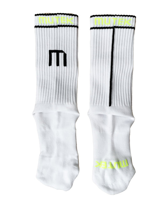 Socks (White + Black/Yellow) | Cadie Desbiens-Desmeules