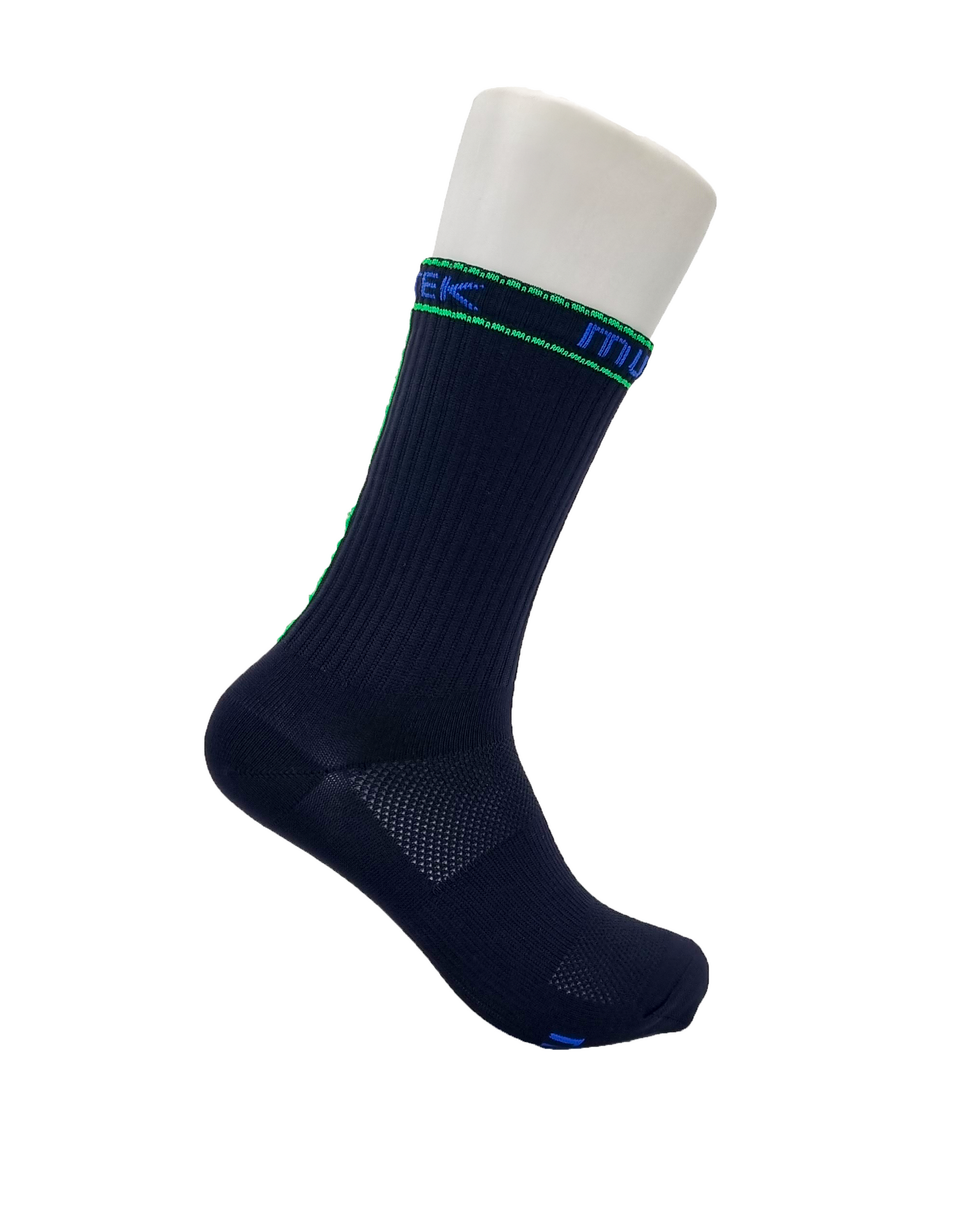 Socks (Black + Green/Blue) | Cadie Desbiens-Desmeules