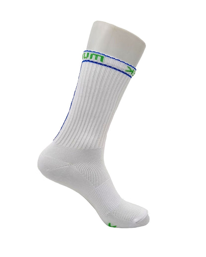 Socks (White + Green/Blue) | Cadie Desbiens-Desmeules
