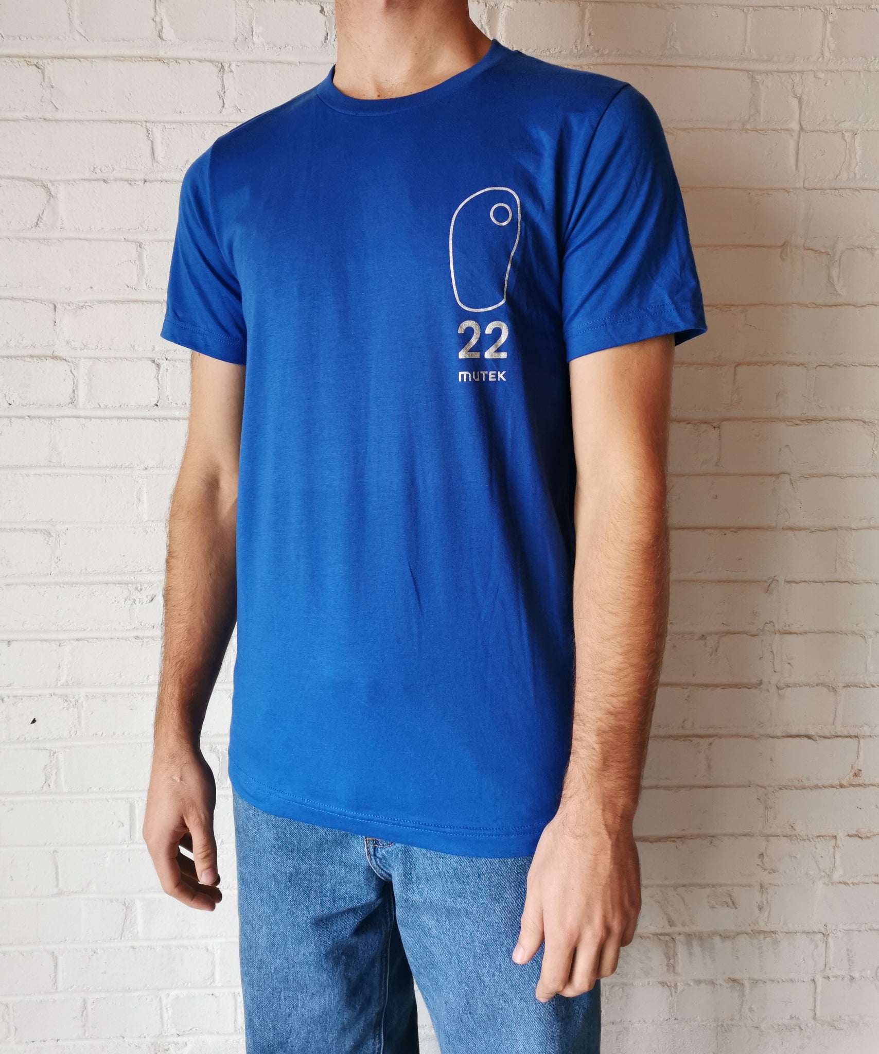 MUTEK22 | T-shirt | Bleu - Blue